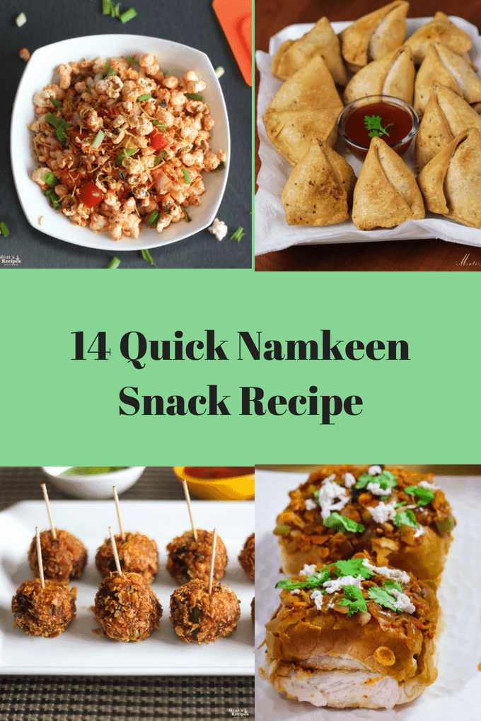 14 Quick Namkeen Snacks Recipes in Hindi - Evening Snacks