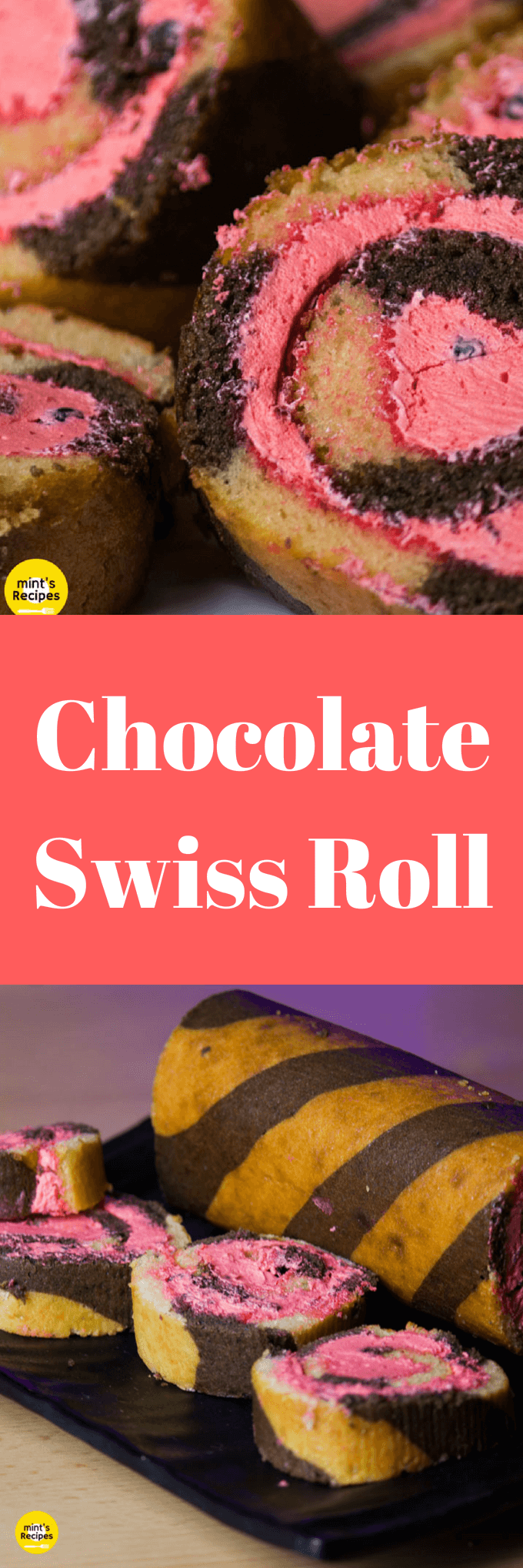 Easy Chocolate Swiss Roll Recipe Mints Recipes