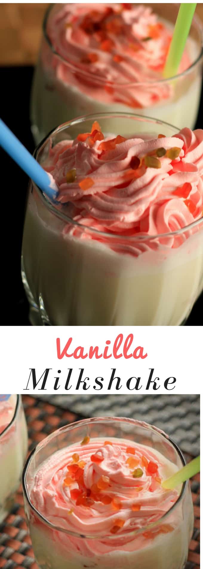 How To Make Vanilla Milkshake